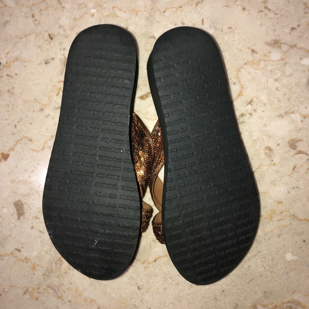 Yellow Box Sandals Flip-flops - Picture 3 of 3